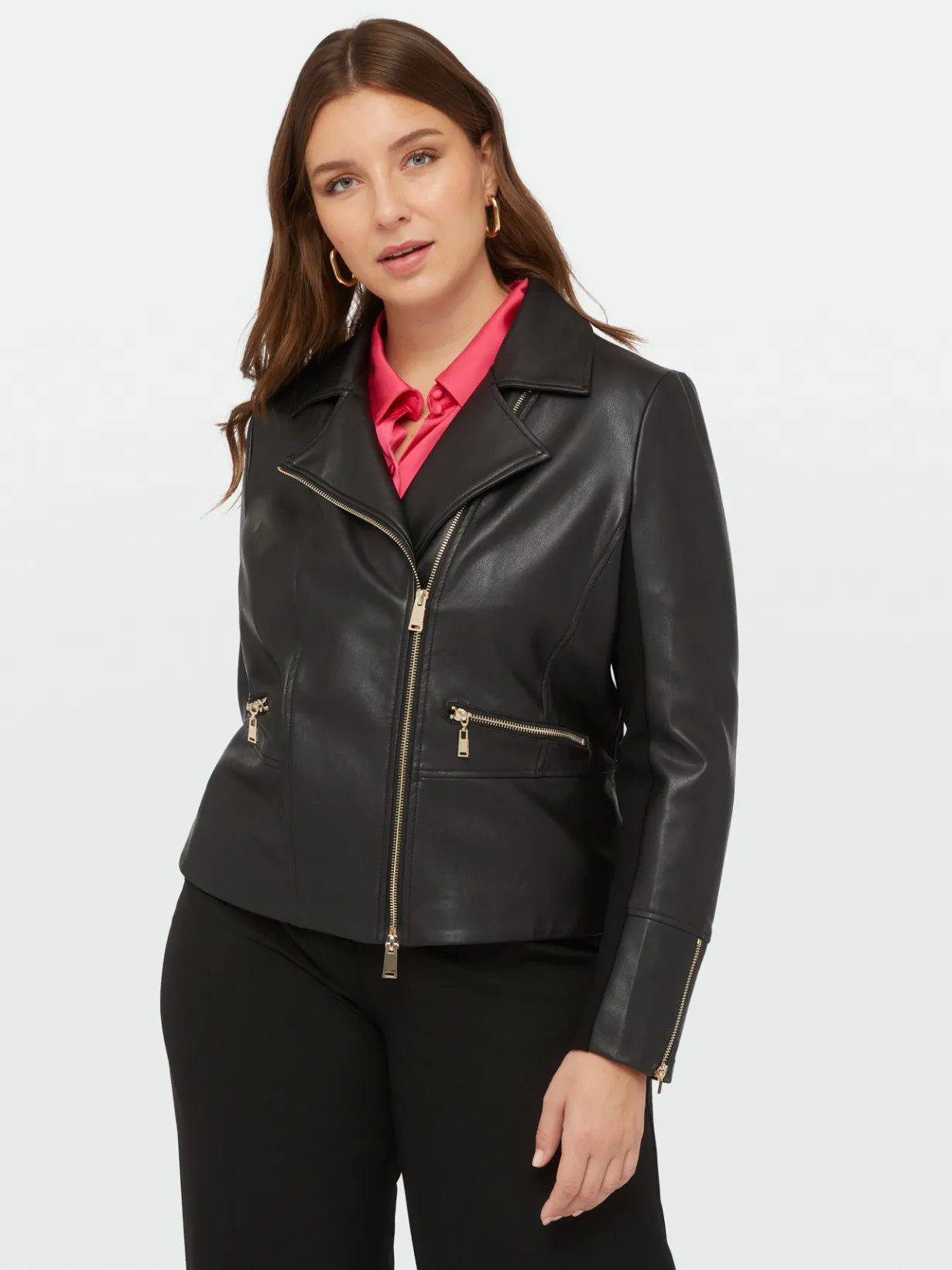Fiorella Rubino Cappotti E Giubbotti|Giacche E Blazer|Giacca Biker