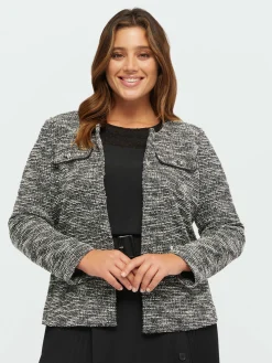 Fiorella Rubino Giacche E Blazer|Giacca In Tessuto Ammagliato