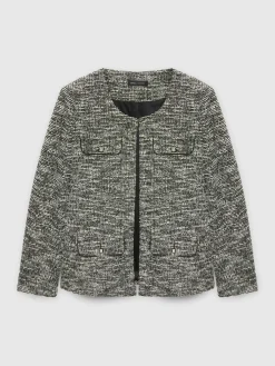 Fiorella Rubino Giacche E Blazer|Giacca In Tessuto Ammagliato