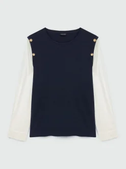 Fiorella Rubino Maglie E Felpe|Gilet Con Maniche Di Camicia