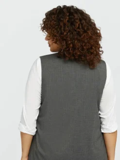 Fiorella Rubino Giacche E Blazer|Completi Colorati|Gilet In Tessuto Mélange