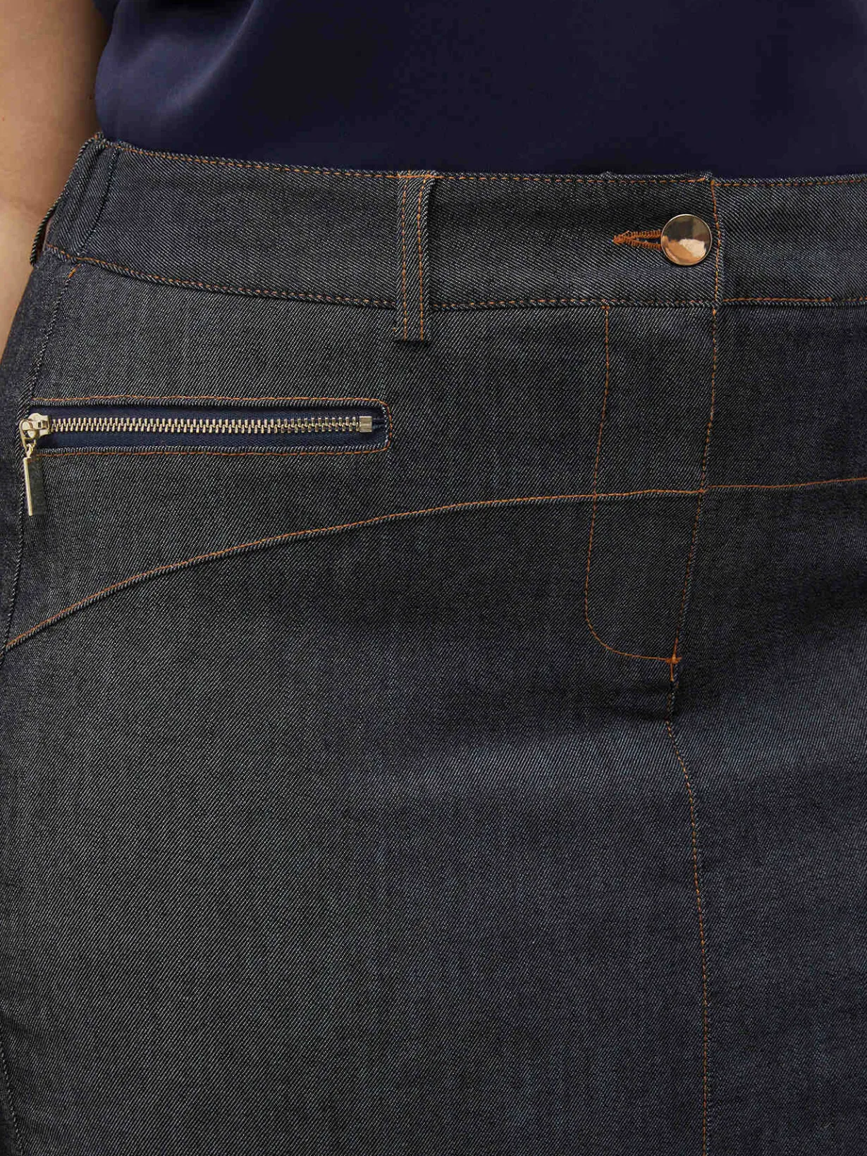 Fiorella Rubino Gonne|Completi Colorati|Gonna A Tubino In Denim