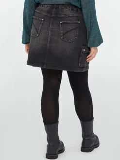 Fiorella Rubino Gonne|Gonna Cargo In Denim
