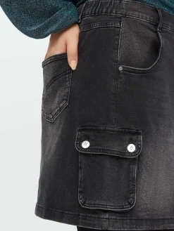 Fiorella Rubino Gonne|Gonna Cargo In Denim