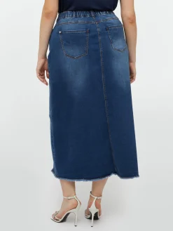 Fiorella Rubino Gonne|Gonna Lunga In Denim