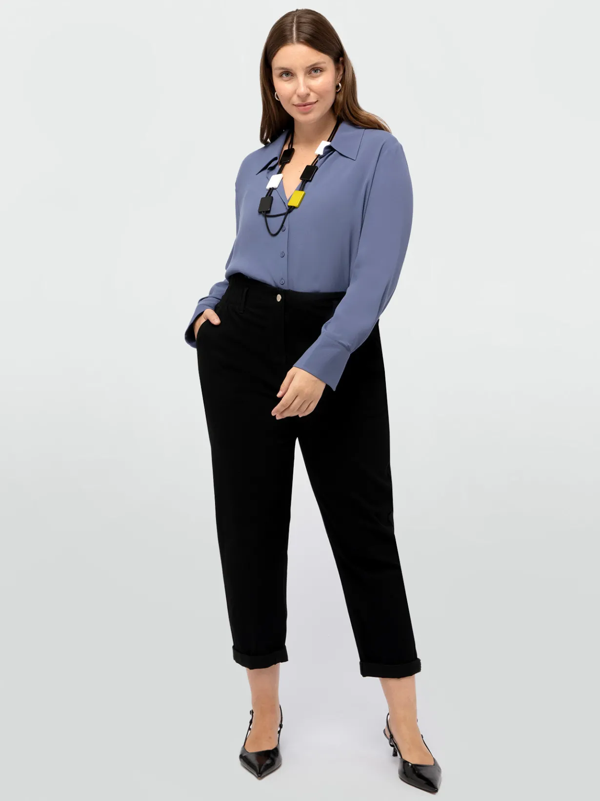 Fiorella Rubino Jeans|Jeans Balloon Neri