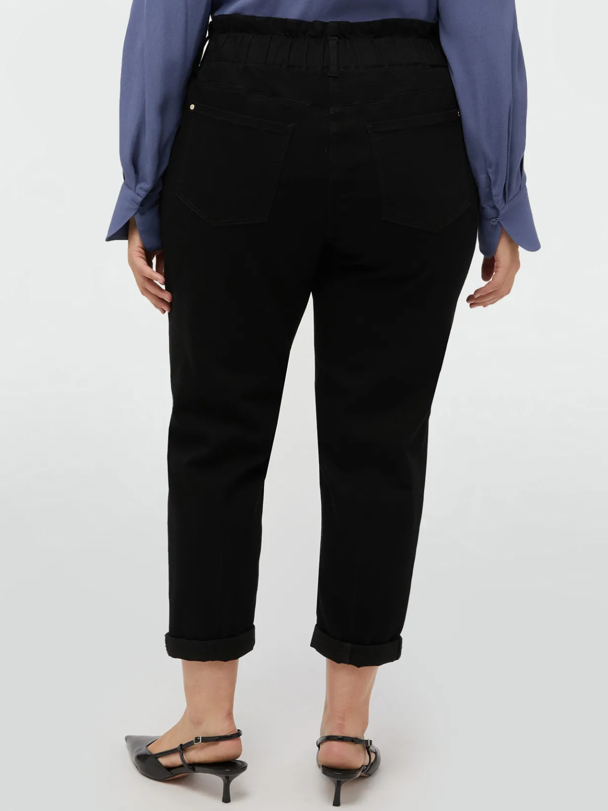 Fiorella Rubino Jeans|Jeans Balloon Neri