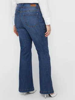 Fiorella Rubino Jeans|Jeans Flare Turchese