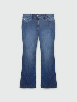 Fiorella Rubino Jeans|Jeans Flare Turchese