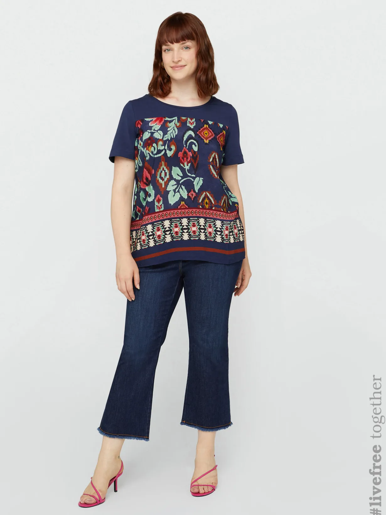 Fiorella Rubino Jeans|Jeans Kick Flare Dark