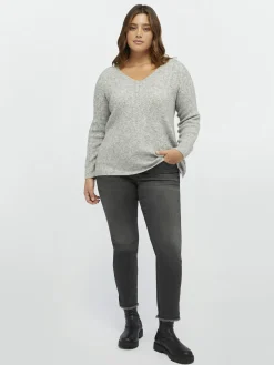 Fiorella Rubino Jeans|Jeans Skinny Con Zip Al Fondo