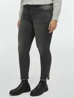 Fiorella Rubino Jeans|Jeans Skinny Con Zip Al Fondo