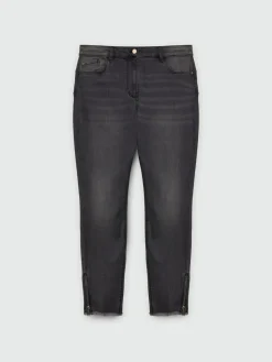 Fiorella Rubino Jeans|Jeans Skinny Con Zip Al Fondo