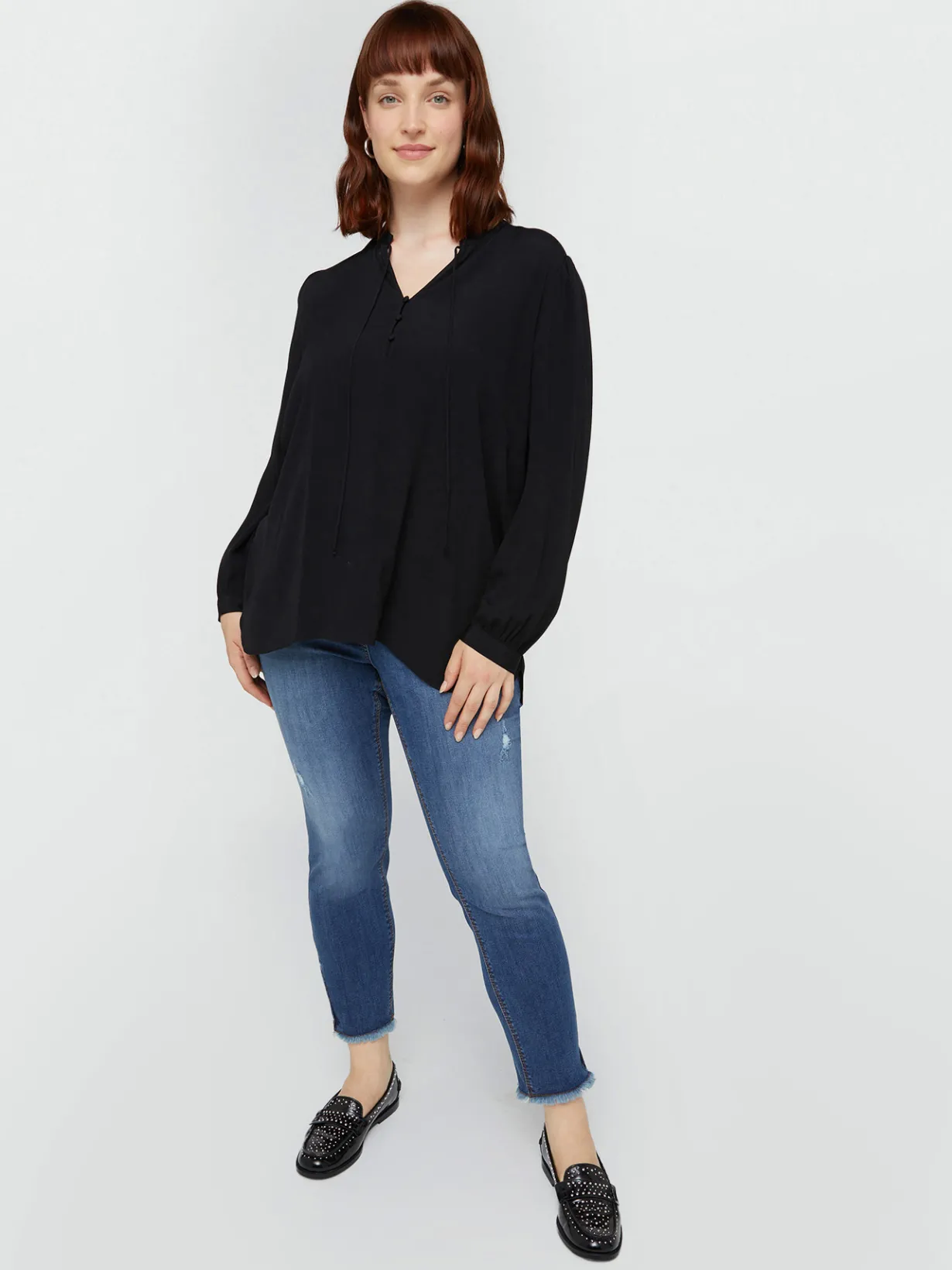 Fiorella Rubino Jeans|Jeans Skinny Push Up Modello Giada Con Strappi