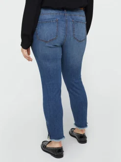 Fiorella Rubino Jeans|Jeans Skinny Push Up Modello Giada Con Strappi