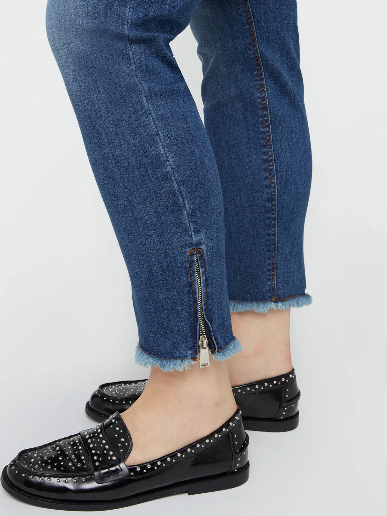 Fiorella Rubino Jeans|Jeans Skinny Push Up Modello Giada Con Strappi