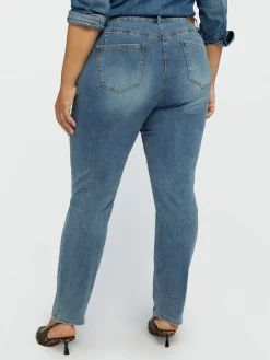 Fiorella Rubino Jeans|Jeans Slim Girl Fit Con Strass