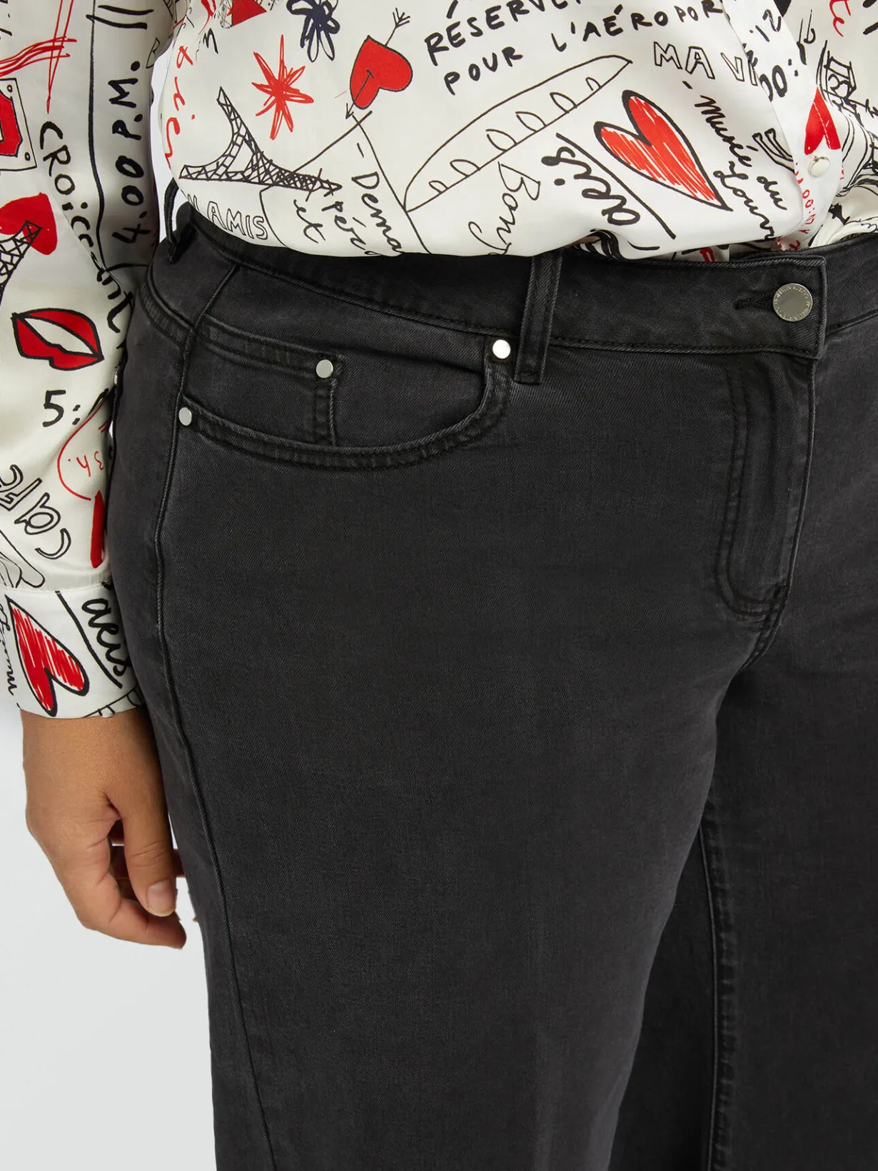 Fiorella Rubino Jeans|Jeans Wide Leg