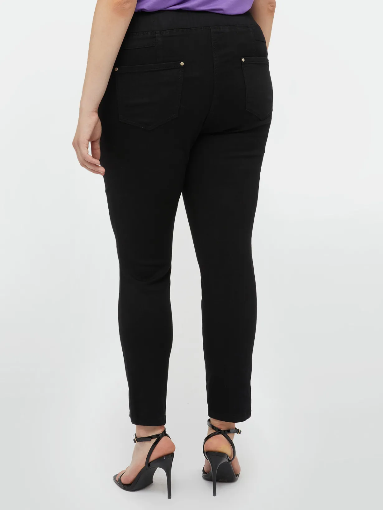 Fiorella Rubino Jeans|Jeggings Con Spacchetto