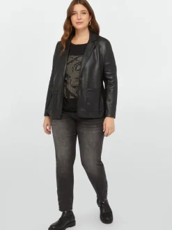 Fiorella Rubino Jeans|Jeggings Con Zip Al Fondo