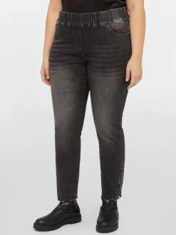 Fiorella Rubino Jeans|Jeggings Con Zip Al Fondo