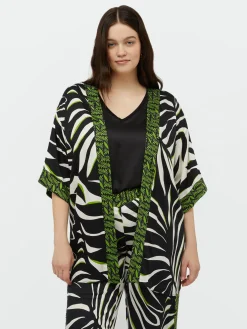 Fiorella Rubino Accessori|Kimono Dalla Stampa Foliage