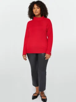 Fiorella Rubino Maglie E Felpe|Maglia A Lupetto In Viscosa LENZING™ ECOVERO™