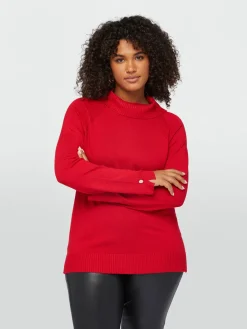 Fiorella Rubino Maglie E Felpe|Maglia A Lupetto In Viscosa LENZING™ ECOVERO™