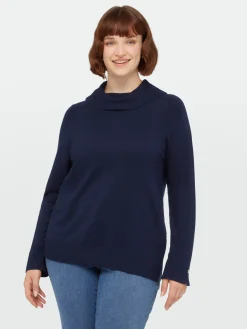 Fiorella Rubino Maglie E Felpe|Maglia A Lupetto In Viscosa LENZING™ ECOVERO™