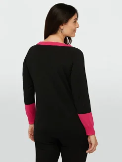 Fiorella Rubino Maglie E Felpe|Maglia Colour Block