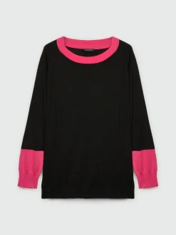 Fiorella Rubino Maglie E Felpe|Maglia Colour Block