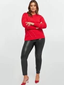 Fiorella Rubino Maglie E Felpe|Maglia Con Borchie