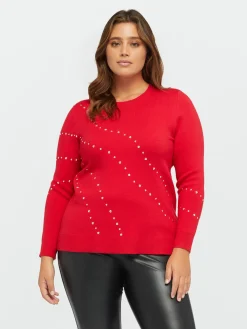 Fiorella Rubino Maglie E Felpe|Maglia Con Borchie