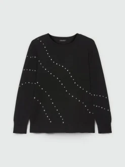 Fiorella Rubino Maglie E Felpe|Maglia Con Borchie