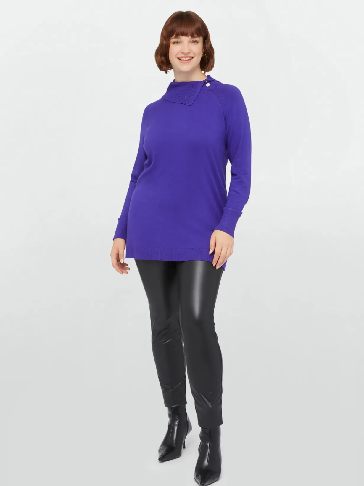 Fiorella Rubino Maglie E Felpe|Maglia Con Bottoni In Viscosa LENZING™ ECOVERO™