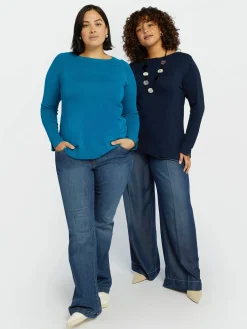 Fiorella Rubino Maglie E Felpe|Maglia In Viscosa LENZING™ ECOVERO™