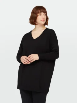 Fiorella Rubino Maglie E Felpe|Maglia Lunga In Viscosa