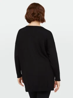 Fiorella Rubino Maglie E Felpe|Maglia Lunga In Viscosa