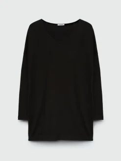 Fiorella Rubino Maglie E Felpe|Maglia Lunga In Viscosa