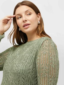 Fiorella Rubino Maglie E Felpe|Maglia Lurex Traforata