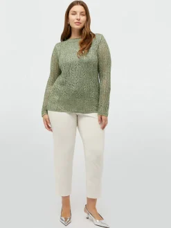Fiorella Rubino Maglie E Felpe|Maglia Lurex Traforata
