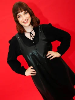 Fiorella Rubino Vestiti|Mini Abito Smanicato Con Le Borchie