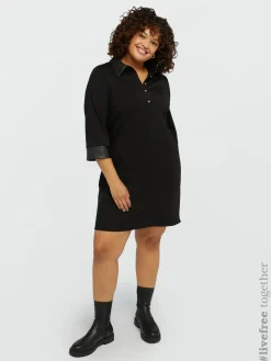 Fiorella Rubino Vestiti|Mini Dress In Viscosa LENZING™ ECOVERO™