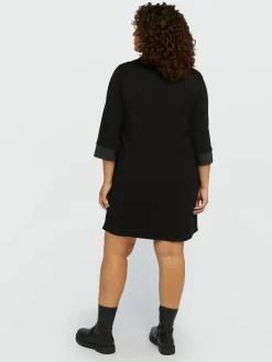 Fiorella Rubino Vestiti|Mini Dress In Viscosa LENZING™ ECOVERO™