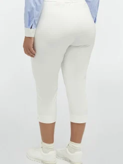 Fiorella Rubino Pantaloni|Pantaloni Capri In Tessuto Stretch
