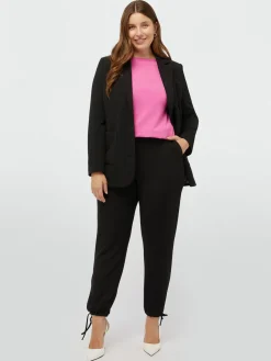 Fiorella Rubino Pantaloni|Pantaloni Con Lacci Al Fondo