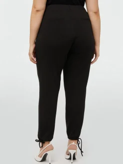 Fiorella Rubino Pantaloni|Pantaloni Con Lacci Al Fondo
