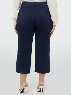 Fiorella Rubino Pantaloni|Pantaloni Cropped In Viscosa LENZING™ ECOVERO™