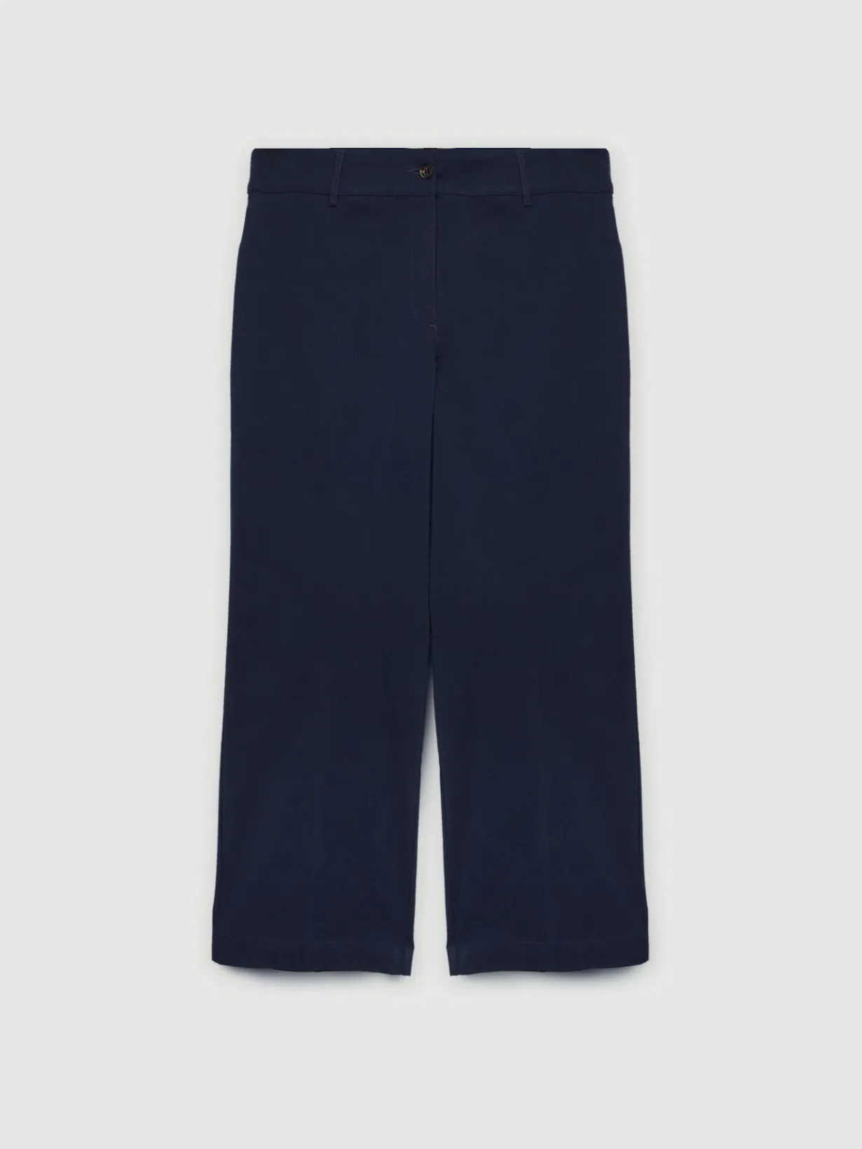 Fiorella Rubino Pantaloni|Pantaloni Cropped In Viscosa LENZING™ ECOVERO™