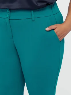Fiorella Rubino Completi Colorati|Pantaloni|Pantaloni Dritti Con Tasche All'americana